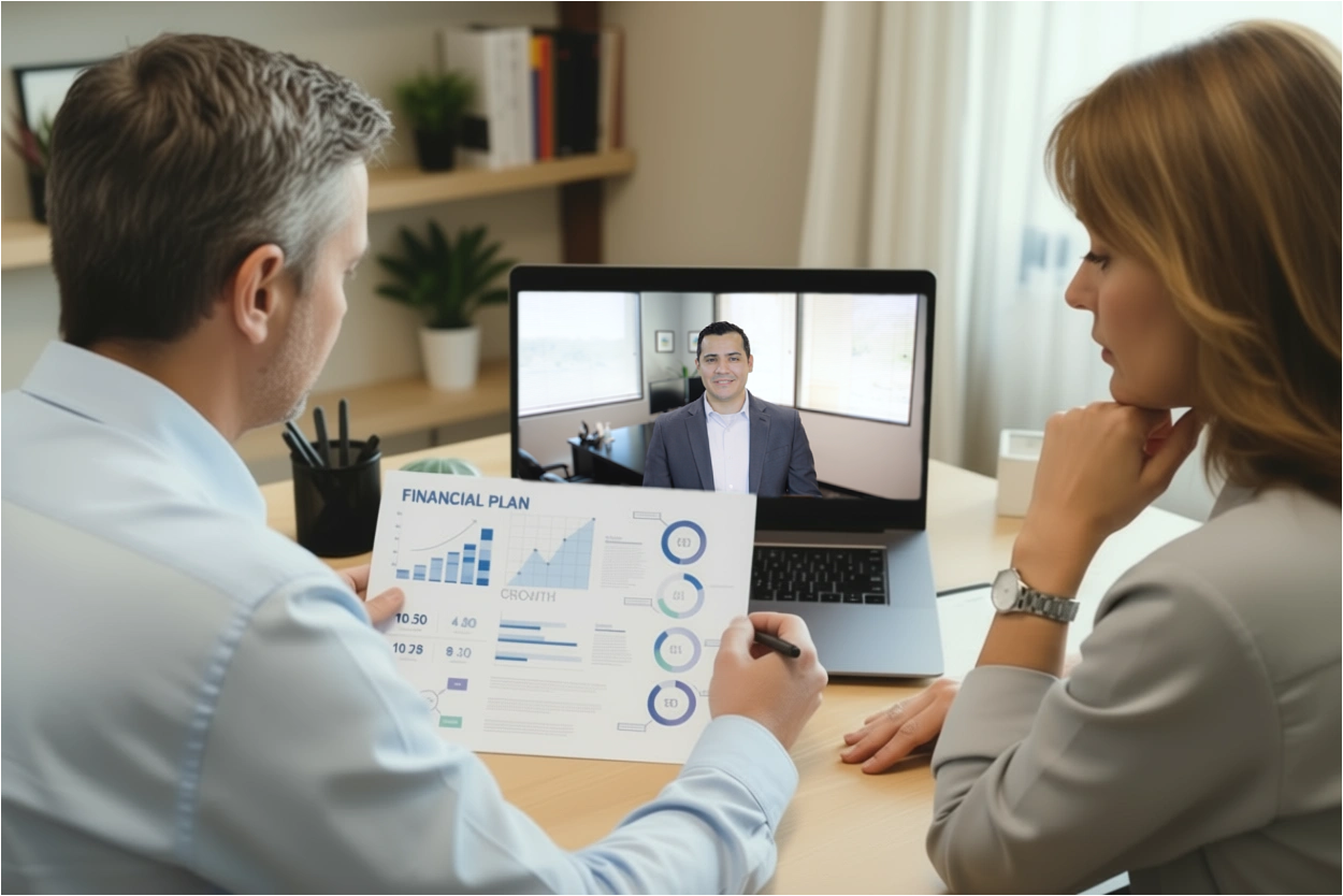 Financial planning review meeting